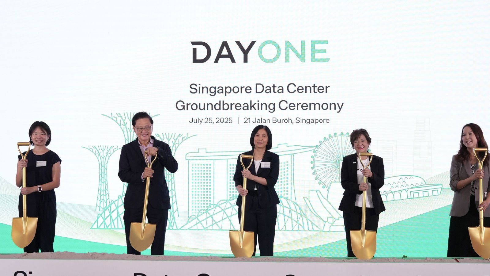 DayOne breaks ground on new fully green-powered data centre in Singapore